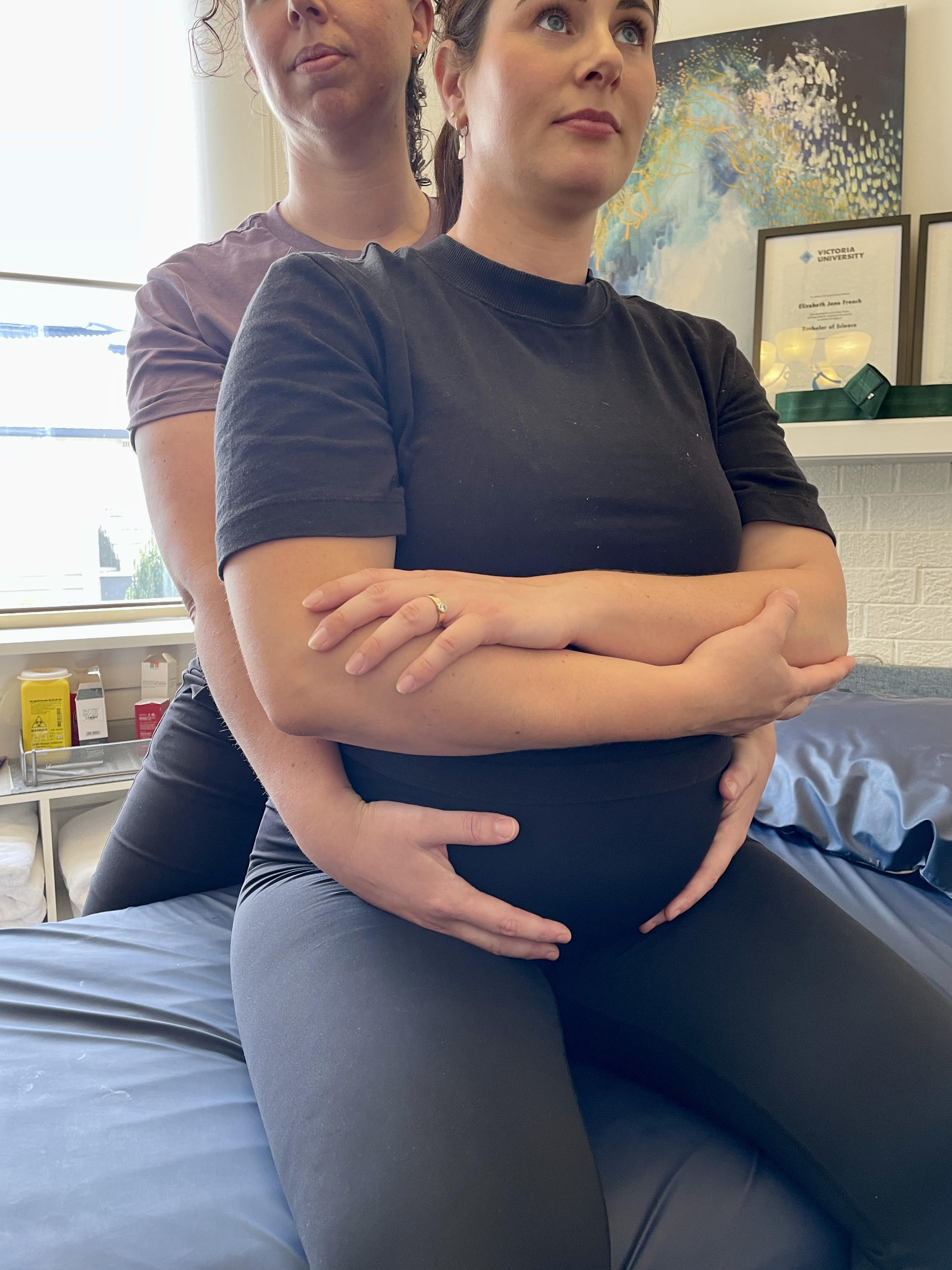 A clinical image